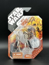 Star Wars Battle Droids Regular Tan Silver Coin saga legends
