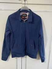 Next Signature Men's Casual Jacket Size Small Blue Long Sleeve Pockets
