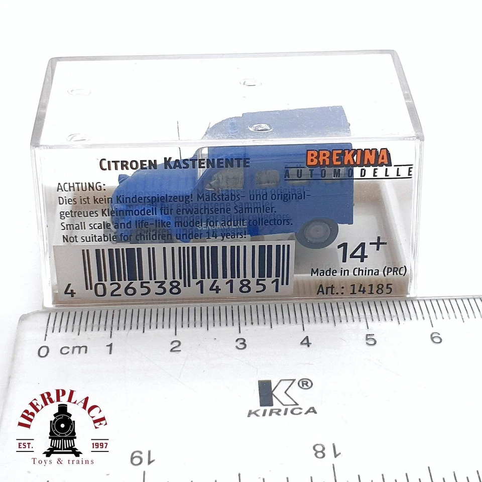🆕 BREKINA - 14185 Citroën 2CV de la Gendarmería francesa Serie limitada 2022 Nu - Imagen 4 de 4