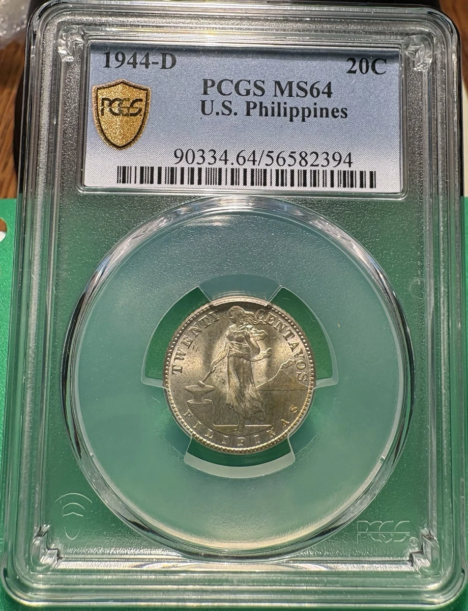 MS 65 Graded 1945 Year Philippine Coins for sale | eBay