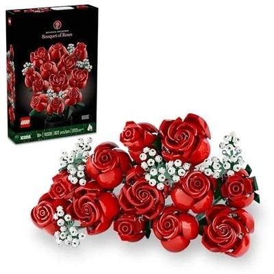 LEGO 10328 Botanicals Bouquet of Roses Artificial Flower Set Factory Sealed