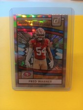 2025 Panini Donruss Action All Pros Fred Warner Refractor NFL 49ers MINT