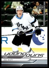 2024-25 Upper Deck Young Guns Aku Raty Rookie Utah Hockey Club #458