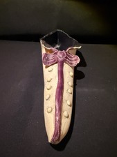 Victorian Style Porcelain Shoe 9ins  