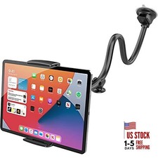 Tablet Car Mount Holder Long Arm Gooseneck Extension Suction Cup Mount for 7