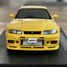 Nissan Skyline GT-R R33 NISMO 400R 1996 YELLOW 1:43 EBBRO Die-Cast Model 1/43