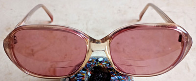 HALSTON by UNIVIS 135 FRANCE FRAMES SUNGLASSES BI  LENSES