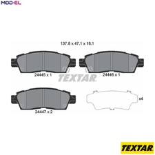 BRAKE PAD SET DISC BRAKE 2444501 FOR OLDSMOBILE SATURN BUICK SAAB 4.2L 6cyl 3.6L