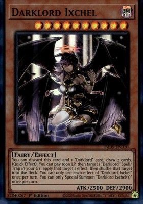 Darklord Ixchel Rarity Collection 5 RA05 Yu-Gi-Oh! Yugioh Super Rare Card