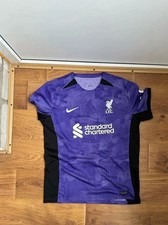 1Liverpool 2022/2023 Home Football Shirt Soccer Jersey Nike Red Mens sz L