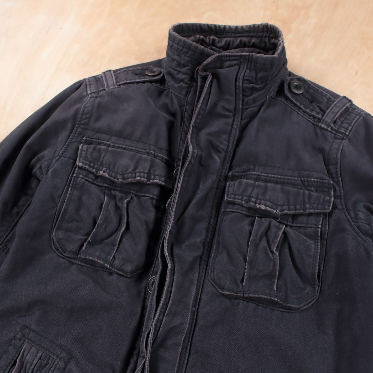 vtg y2k ABERCROMBIE & FITCH Sawtooth military field paratrooper