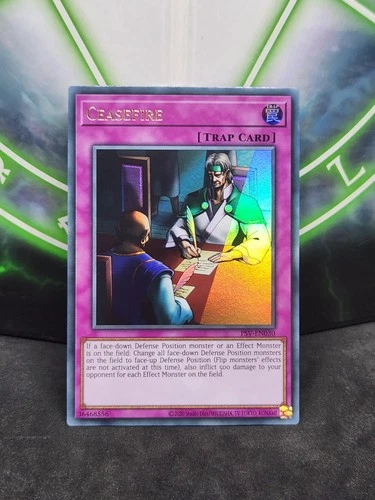 Yugioh Ceasefire PSV-EN030 Ultra Rare 25th Anniversary NM