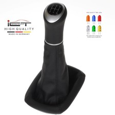 ICT Schaltknauf Schaltmanschette Leder Citroen C2 03-09 beleuchtet A41