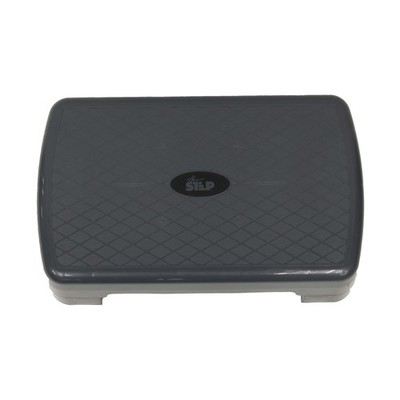 The Step Mini Aerobic Stepper for Home Workout Steppers for Exercise,Gray/Black