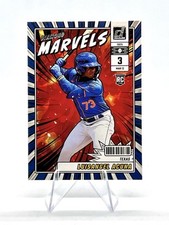 2025 Panini Donruss Baseball Diamond Marvels Card #14 Luisangel Acuna