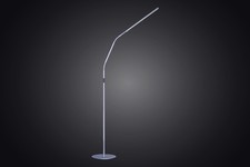 Daylight Company Slimline 4 LED Floor Lamp, Satin Silver - U35219