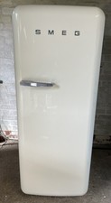 Smeg FAB28 Fridge Freezer Cream. Used. Right Hand Hinge. FAB28RCR3UK
