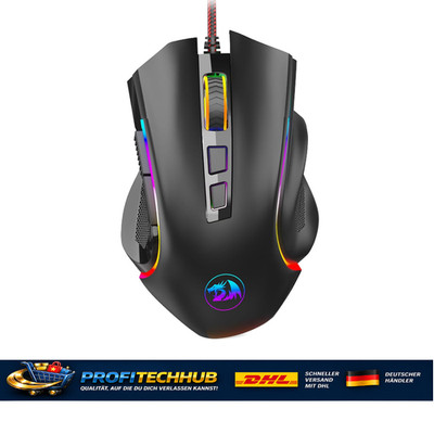 Redragon M602 RGB Gamingmaus 7200 DPI 7 Tasten Kabel RGB