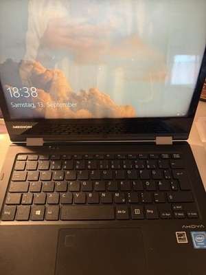 MEDION AKOYA E2225T Notebook 29,5cm/11,6'' Intel Atom x5-Z8350 2GB 64GB USB 3.0 