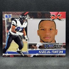 Marcus Hinton XLF Rookie Card 2001 Topps XFL #67 New York-New Jersey Hitmen