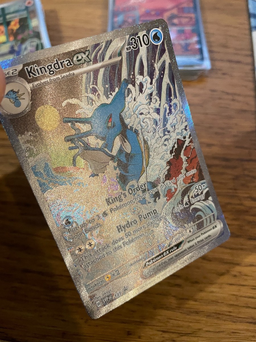 NM! Kingdra ex SVP 131 Shrouded Fable Black Star Promo Pokemon