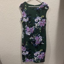 Vince Camuto Floral Sleeveless Dress Size 14