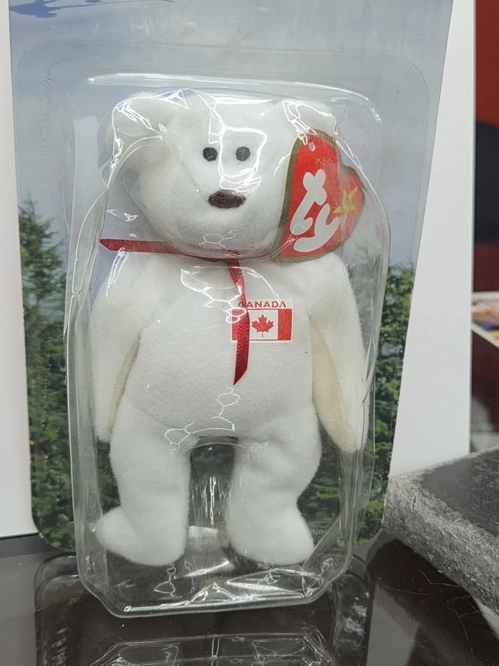 TY BEANIE BABY MAPLE THE BEAR VERY RARE ERRORS 1993 McDONALDS RETIRED - Image 2 of 4