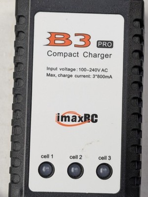 IMAX RC B3 Pro Balance Compact Charger 2S 3S 7.4V 11.1V Lithium Lipo Battery US