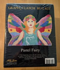 Brand NEW Pastel Fairy Latch Hook Kit Colorful
