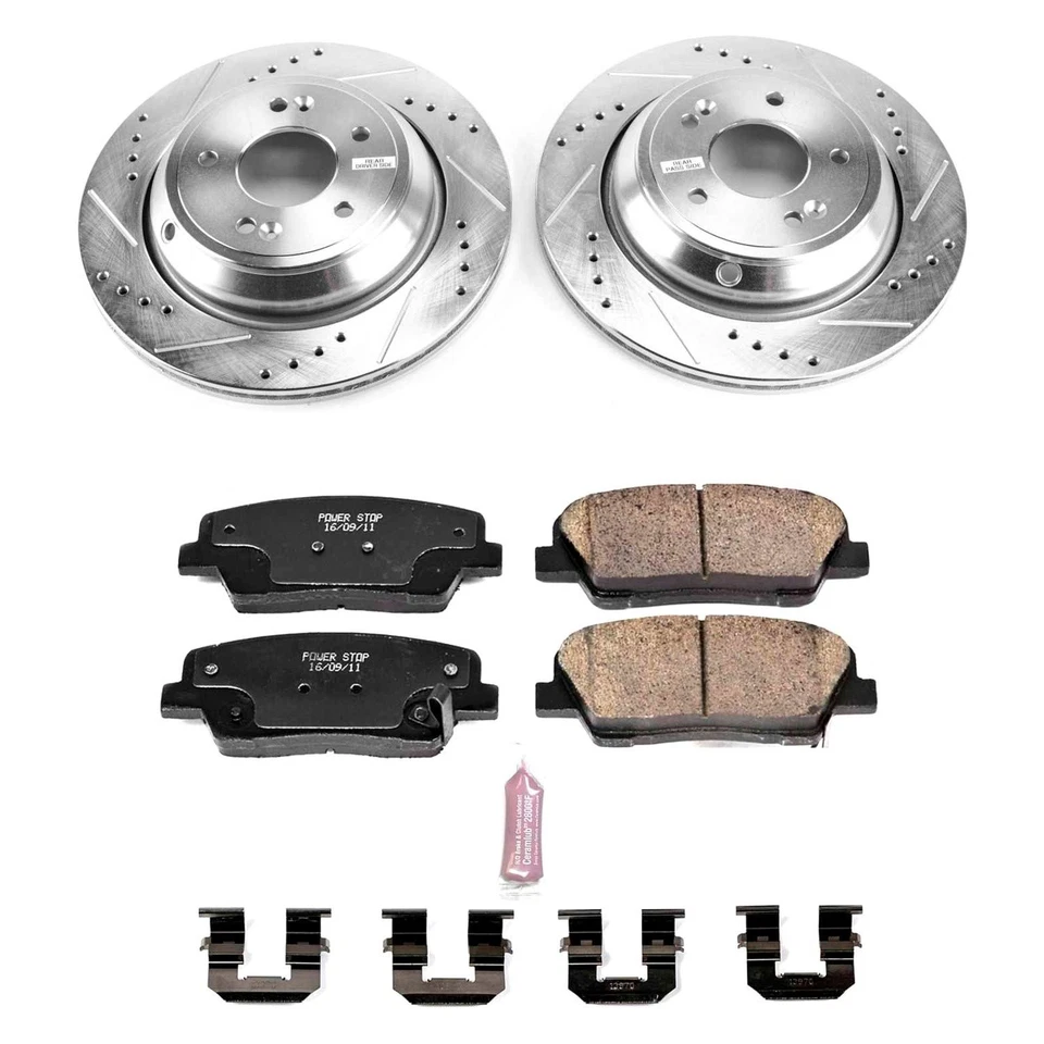 PowerStop K7341 Brake Kit For Hyundai Equus 2011-2016 Rear - Image 2 of 4