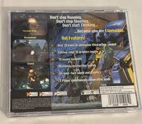 Expendable (Sega Dreamcast, 1999) - Case and Manual Only