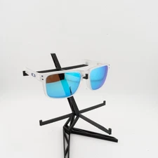 Oakley Holbrook R Polarized P Sunglasses Smoked Clear / Blue