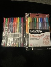 Sakura Gelly Roll Moonlight 10 Gel Pens, Assorted Colors, 2 Packs of 10