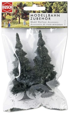 BUSCH Ho 2 X 90mm Fir Trees