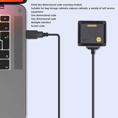 Embedded Fixed Mount Barcode Scanner Mini Scan Engine 1D 2D QR Code Reader New