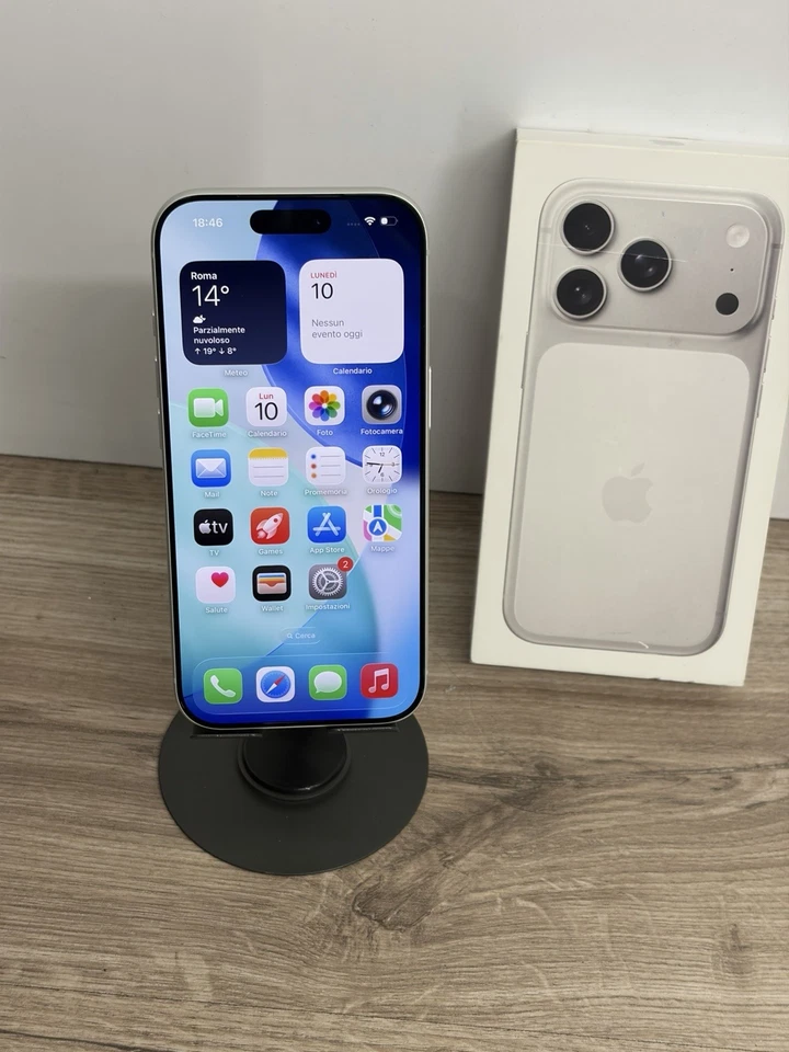 Apple iPhone 17 Pro 5G 256GB 6,3" Nuovo   Argento silver Garanzia Europa - Immagine 4 di 4