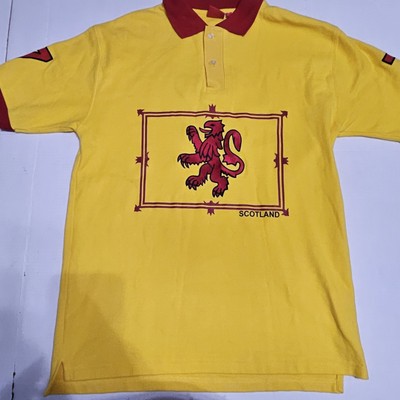 Scotland Polo Shirt Matt Ritchie 7 Scotland European Football Soccer Men's Lg