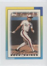 1990 Topps League Leaders Minis Tim Raines #63 HOF te2