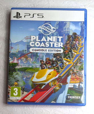 Planet Coaster Console Edition PS5 Playstation 5 Amusement Park Simulation Game