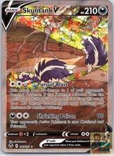 Skuntank V 181/195 Ultra Rare Silver Tempest Pokemon Near Mint on eBay