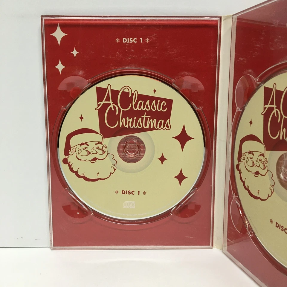 A Classic Christmas by Various Artists (2 CD Set, 2011, Sony) Elvis Presley - Image 3 of 4