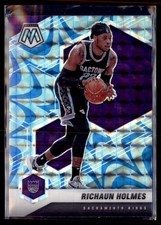 2020-21 Panini Mosaic Mosaic Camo Reactive Blue Richaun Holmes Kings #142