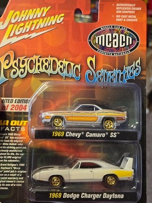 Johnny White Lightning Psychedelic Seventie 1969 Camaro SS & Dodge Daytona Chase