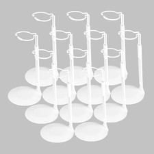 12 Pcs Doll Stand - Action Figure Stands with Expandable Waist Wire for 8"-14" D