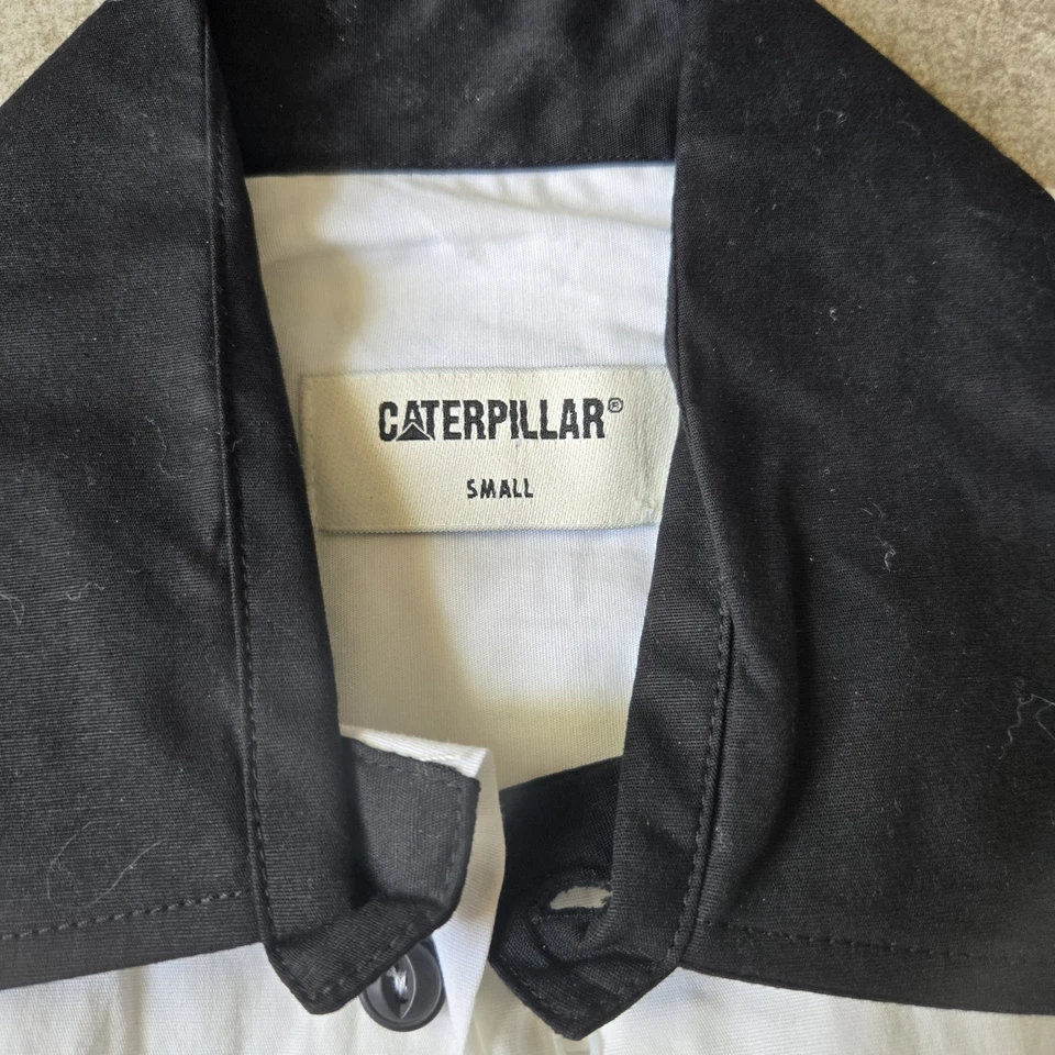 Caterpillar CAT Button Up Shirt Color Block Sz S Utility Workwear - Image 2 of 4