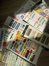 Stickers Lot 25 Sheets Boy Theme School Sports Dad Scrapbooking Embellishments