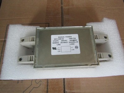 RADIUS POWER RPC1508-64 Power Line Communication Filter 1PH/PE (Q-LCF-064-1P)