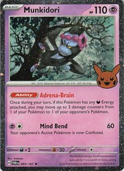 Munkidori (Cosmos Holo) 095/167 Trick or Trade BOOster Bundle 2024