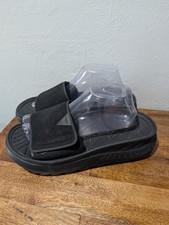 Vionic Rejuvenate Recovery Sandal Unisex Black Medium Width Comfort 11 Women's