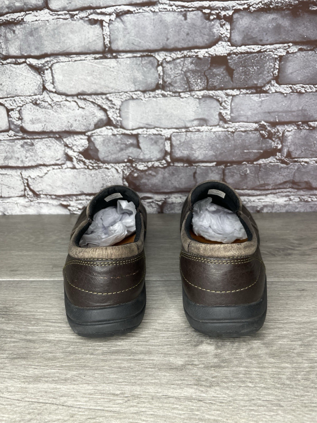 Scarpe mocassini da trekking Merrell Espresso in pelle marrone 10 5 M US 42EU